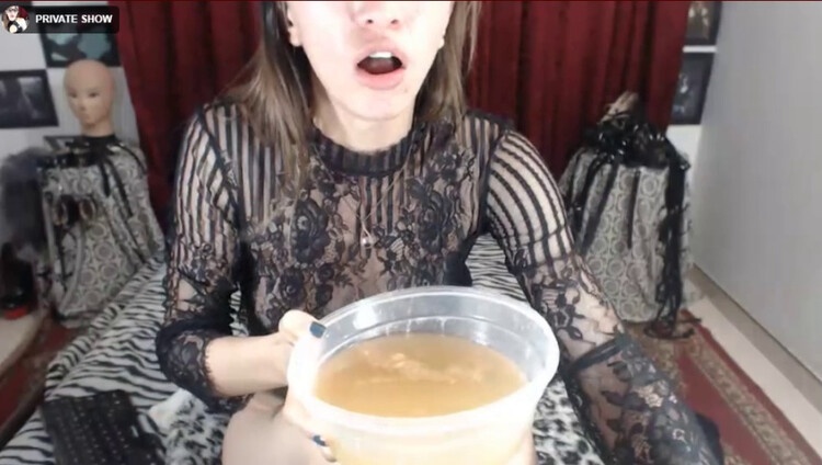 Webcam Show Eating Shit and drinking Vomit. P1 SD (2024)