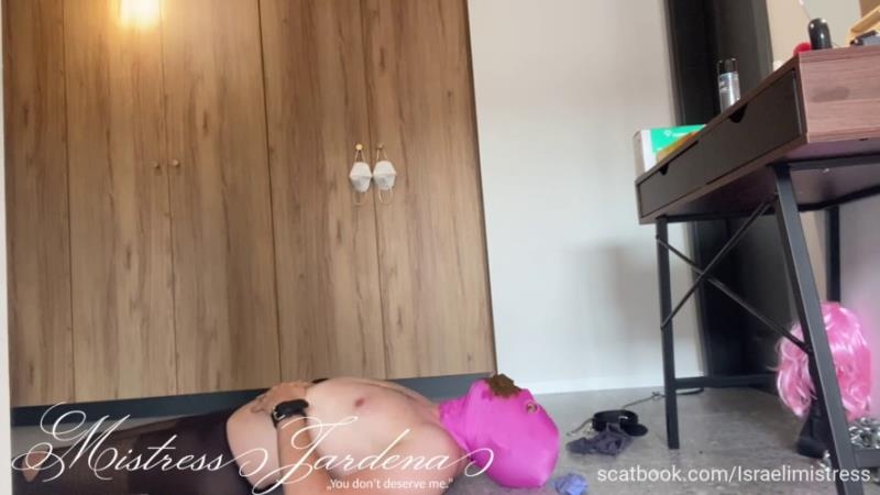 Its was his First Scat Session and Strapon With Mistress Jardena P1 FullHD (2025)