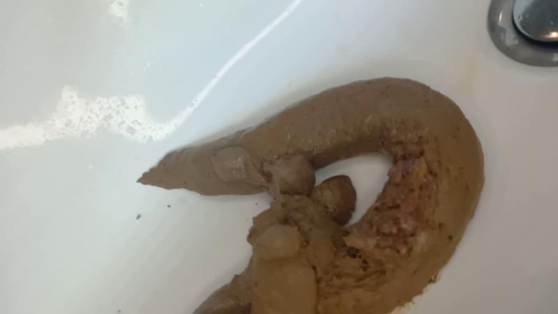 DIRTY TALK ALERT! Toilet Sink Huge Load HD - Smutty Luce (2025)