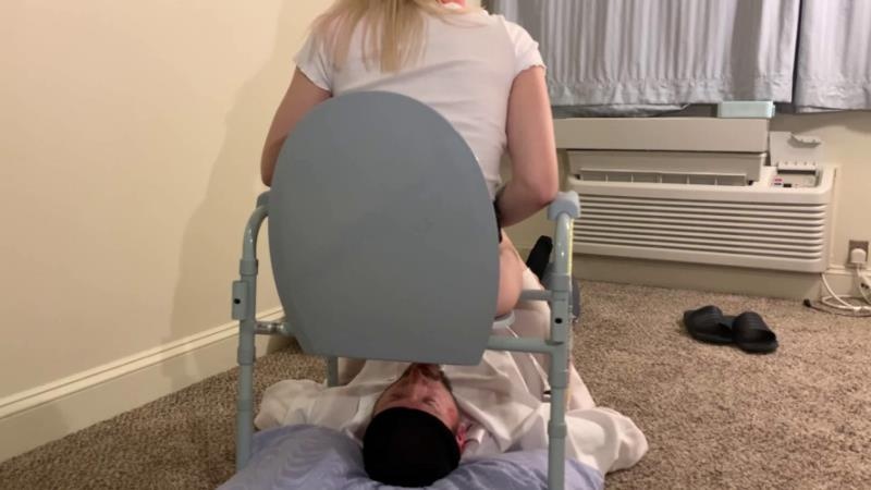 Scat Slave Bottomless Toilet 2 with Princess Kazer P1 FullHD (2025)