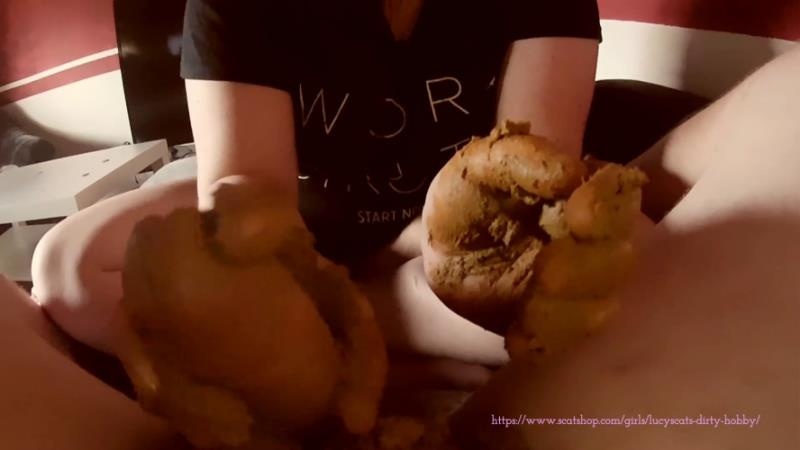 Lingerie poop ends in tasting shit smeared dick FullHD (2026)