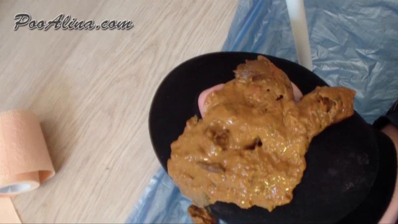 pooping in mouth toilet slave after vodka and vegetable stew with meat HD - Alina (2026)