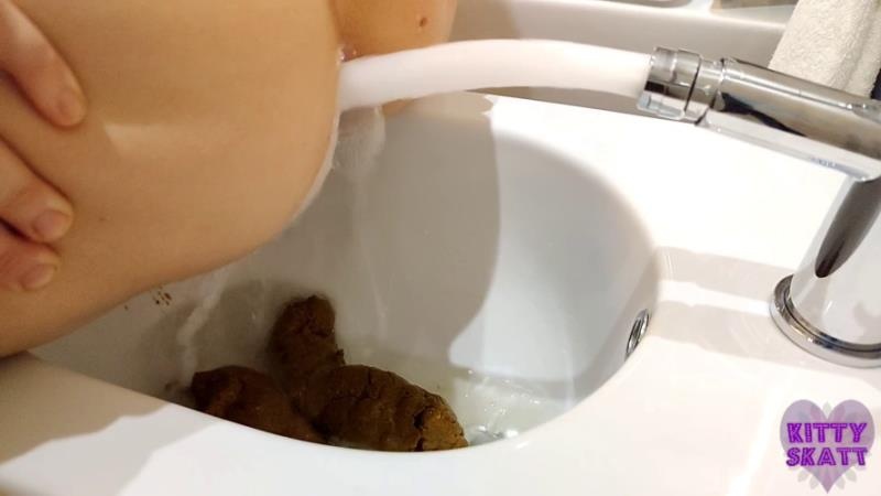 Huge dump in fancy hotel bidet FullHD - Kitty Skatt (2026)